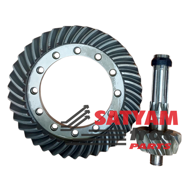 CROWN & PINION TAFE DYNATRAC 11 X 38 BOTTOM THREAD WITH CHECK NUT  STY 1901