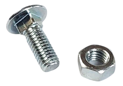 BOLT FOOT BOARD CARRIEGE WITH NUT MF STY 3039