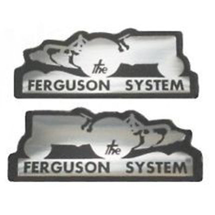 EMBLEM STICKER THE FERGUSON SYSTEM (SET OF 2 PC) STY 27528 A