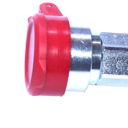 MALE FEMALE COUPLING TAFE ULTRA PD (3/8 BSP X 13/16 UNF) WITH PLASTIC CAP STY 357 A