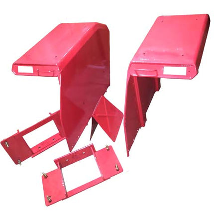 REGULAR MUD GUARD - FLAT MF 1035 DI WITH BASE, PATTI SET & BASE BOLTS & NUT STY 4010