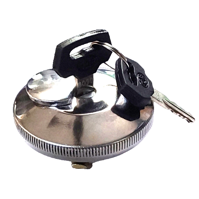 DIESEL TANK CAP TAFE WITH KEY (2 COMPUTERISED KEY IN BRASS) STY 27591