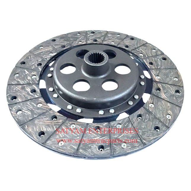 BLACK CLUTCH PLATE GAJRAJ 11MM THICK (12 INCHES & 21 SPLINES) STY 8261