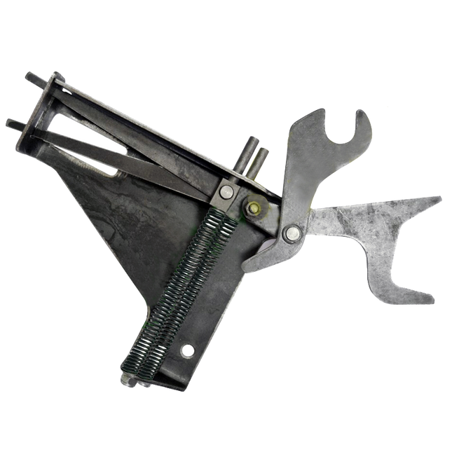 HYD RAM CYLINDER BRACKET ASSY COMPLETE MF 1035 (WITH GUIDE & FORKS) STY 121