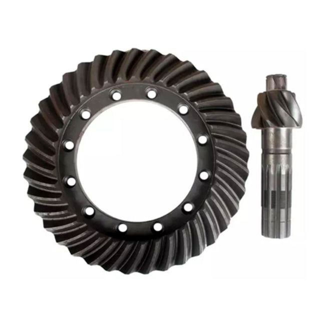 CROWN WHEEL & PINION MF-241 LONG PINION HELICAUL CUT 9" (6 X 37 TEETH) STY 1752