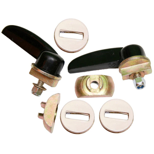 BONNET LOCK SET MF 241 WITH FIBER WASHER    EXPORT QUALITY STY 27547