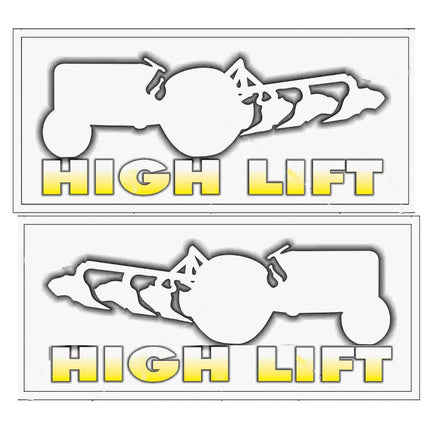 EMBLEM STICKER HIGH LIFT (LEFT & RIGHT) STY 27589