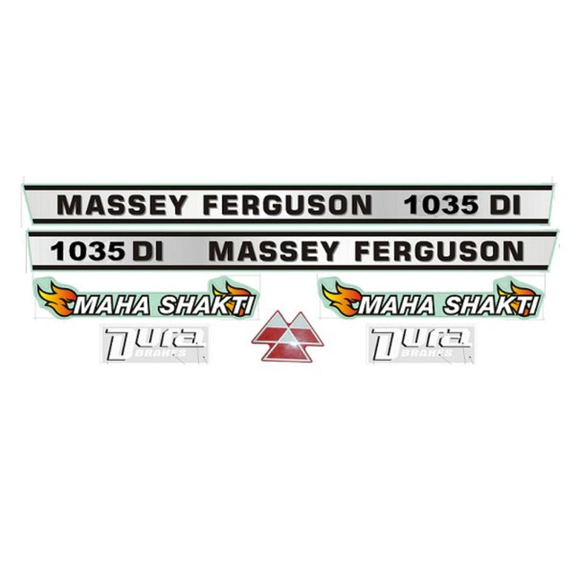 SQ EMBLEM STICKER SET MF 1035 DI MAHASHAKTI FIRE WITH DURA STICKER (SET OF 7 PCS) STY 27595