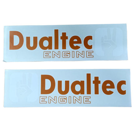 STICKER DUALTEC ENGINE (SET OF 2 PCS) LH-RH STY 27604A