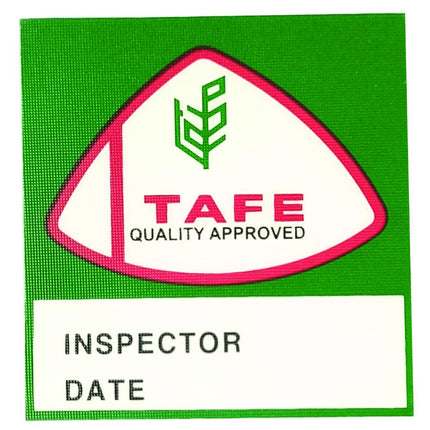 EMBLEM STICKER QUALITY INSPECTION STY 27628