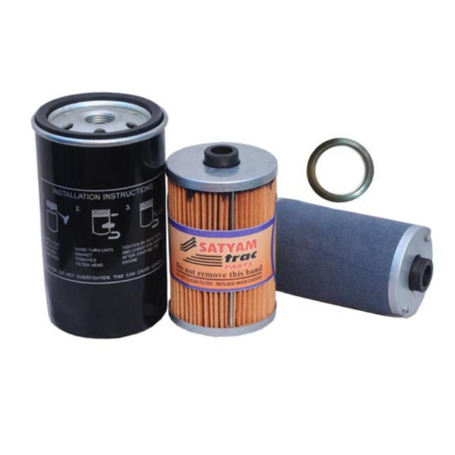 SPIN ON OIL & DIESEL FILTER KIT MF DI / S3 (SET OF 3 PCS) STY 27789