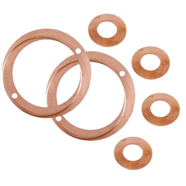 BEVEL WASHER SET FARMTRAC 60 SIZE 020 COPPER STY 29055