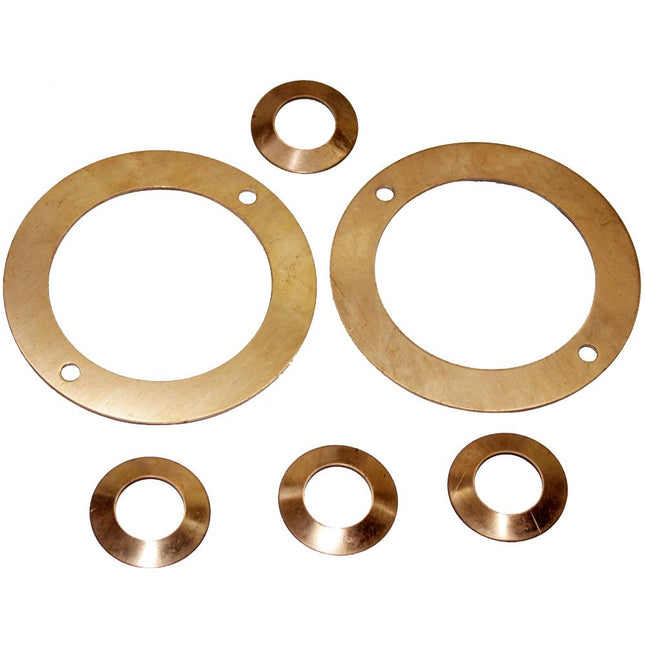 BEVEL WASHER SET SWARAJ 855 SIZE STD  (COPPER, SET OF 6 PCS) STY 29266