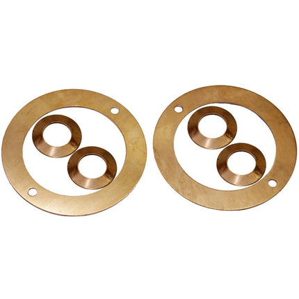 BEVEL WASHER SET SWARAJ 855 SIZE 010  (COPPER, SET OF 6 PCS) STY 29267