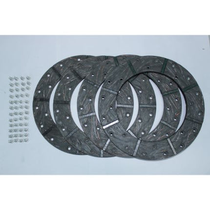 BRAKE LINING MF 241 N.A WITH RIVIT SET OF 4 STY 3271