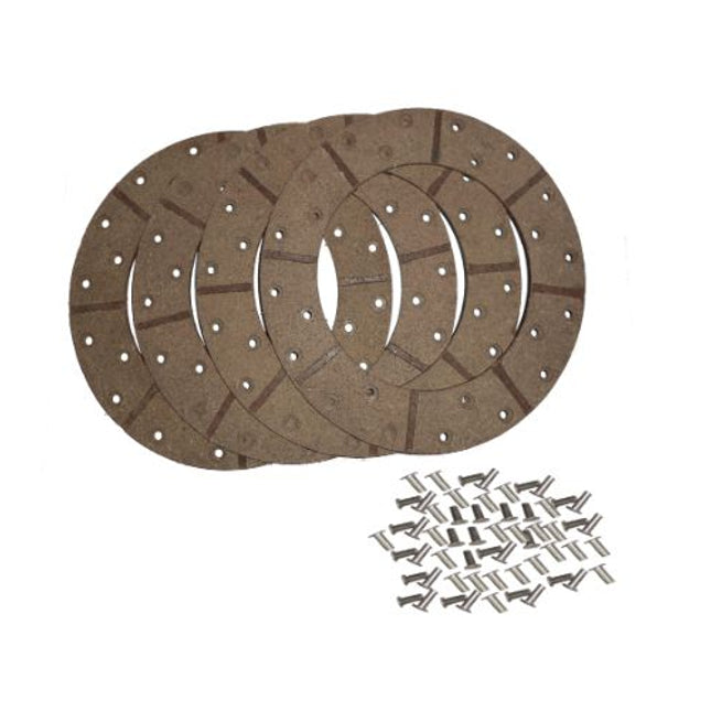 1ST O/S BRAKE LINING MF 241 J-SERIES (SET OF 4 WITH RIVET) STY STY 3308