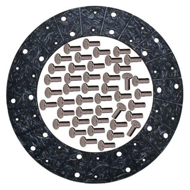 CLUTCH FACING MF 245 BLACK WITH RIVET 40 STY 4302