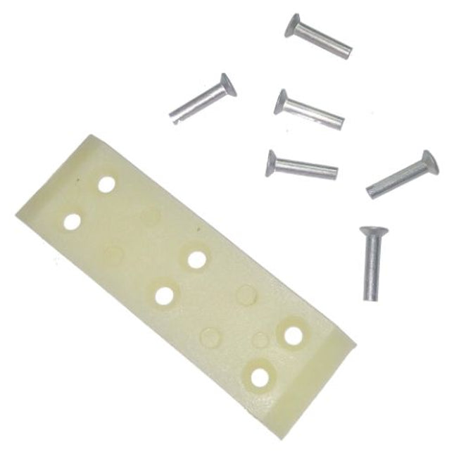 TIMING PAD WITH RIVIT (WHITE NYLONE) STY 4797