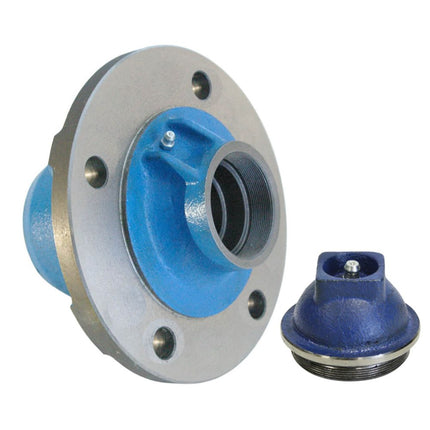 FRONT HUB NEW HOLLAND 4 HOLE    WITH CAP STY 6524