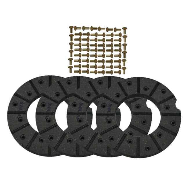 BRAKE LINING WITH RIVITS SWARAJ 735    (BL) STY 7507