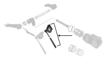 HYD LIFT POSITION CONTROL LINK ASSY MF-245-  STY 8