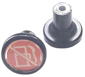 PULL TO STOP KNOB TAFE BLACK STY 3048